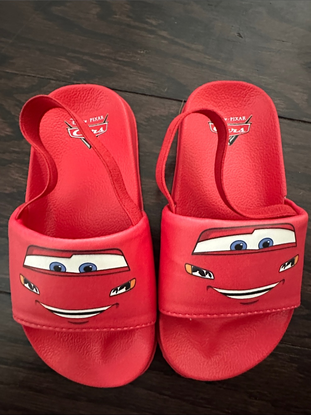 Disney Pixar Cars Lightning McQueen Red Kids Slides